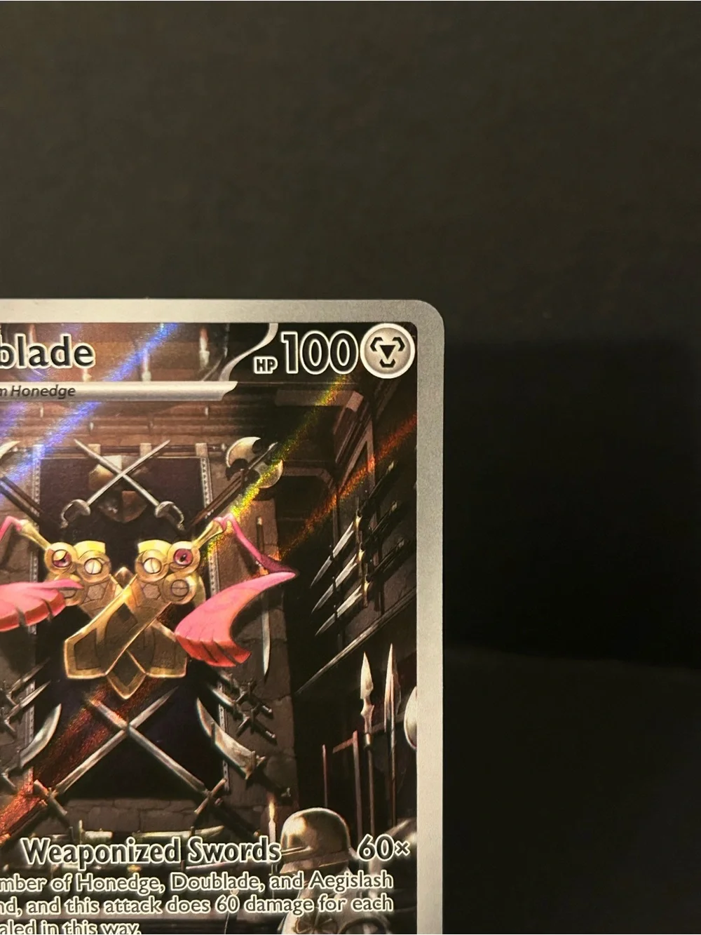2026 Pokémon TCG ME05 Pitch Black Doublade Illustration Rare # 098/088